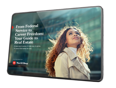 E-book on a tablet: From Federal Service to Career Freedom, Your Guide to Real Estate