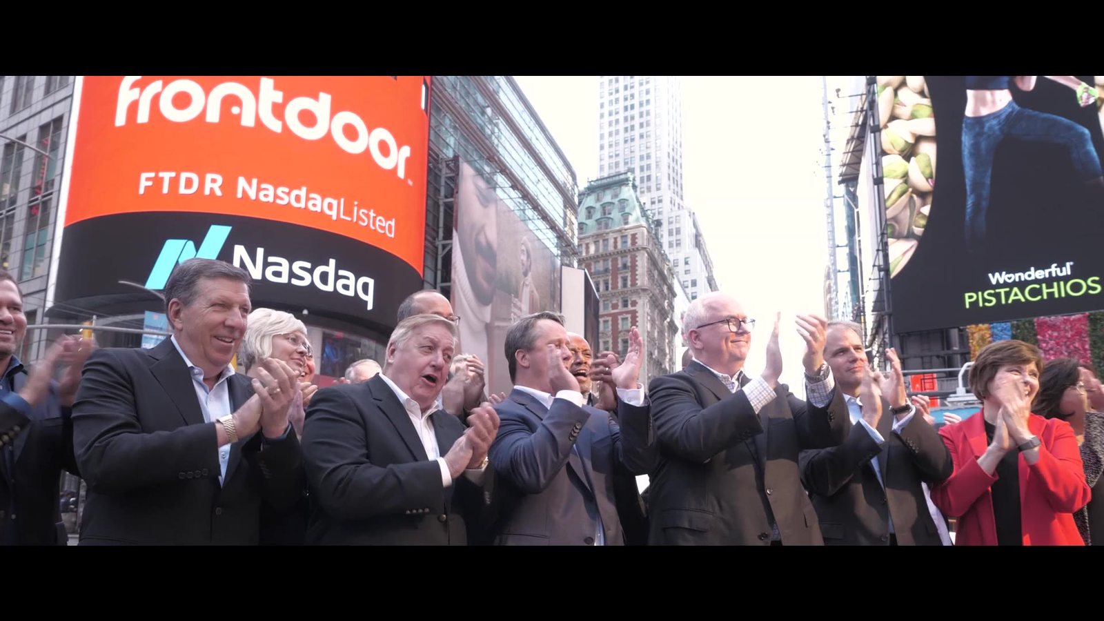 Frontdoor IPO video: Nasdaq listing day in Times Square